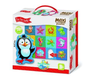Obrázek z Puzzle mořská zvířata MAXI 24 dílků 61x47cm Far Far Land 